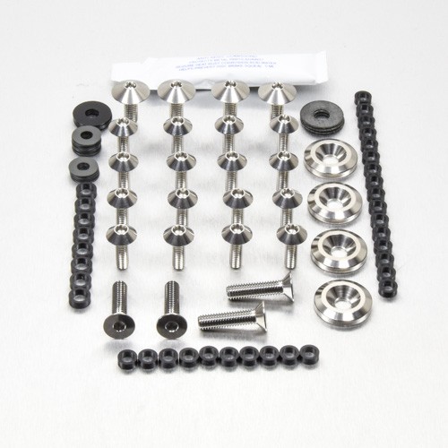 Stainless steel fairing kit - stainless,
