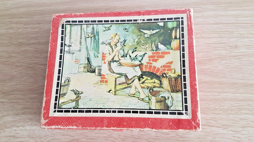 Vintage sided puzzle - vintage, blocks