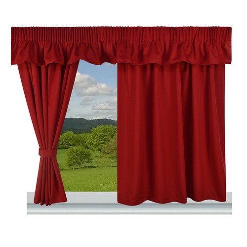 Caravan curtains fully - curtains, lined