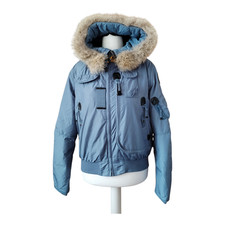 Parajumpers Size Youth Large Gobi Bomber Jacket Storm Blue P.J.S - Preloved GC