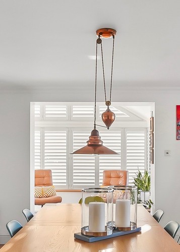 Copper rise and fall light - copper,