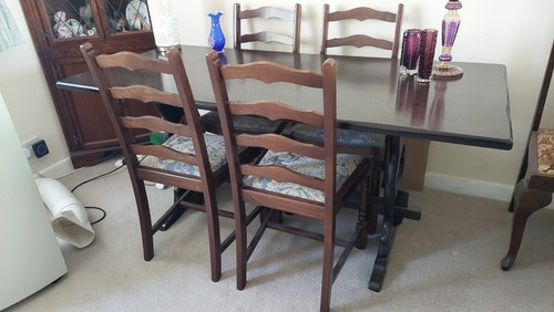 Solid oak refectorytable - oak,