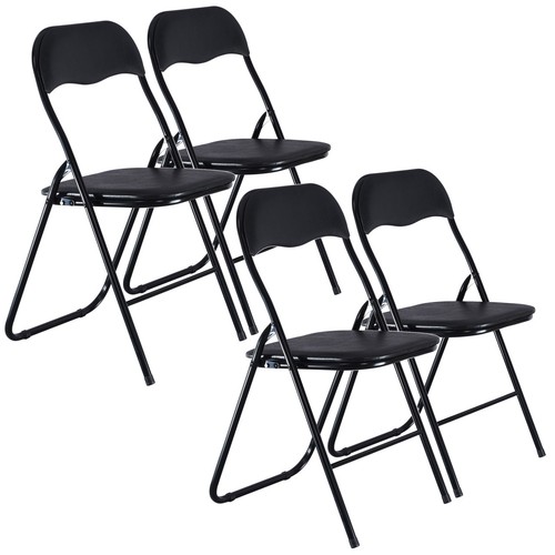 Padded folding chairs - padded,