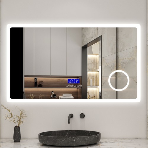 Bathroom led mirror with - led,