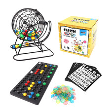 Deluxe Bingo Game Set w/Roller