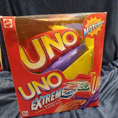 Vintage boxed 1999 mattel uno - boxed,
