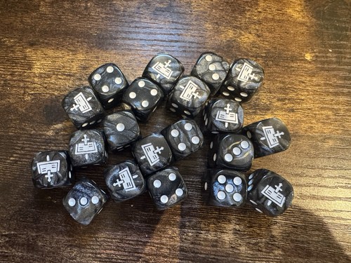 Grey knights dice - knights,