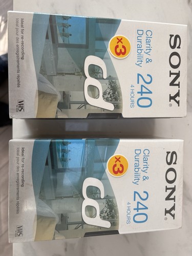 Sony 240 blank hour - blank, vhs