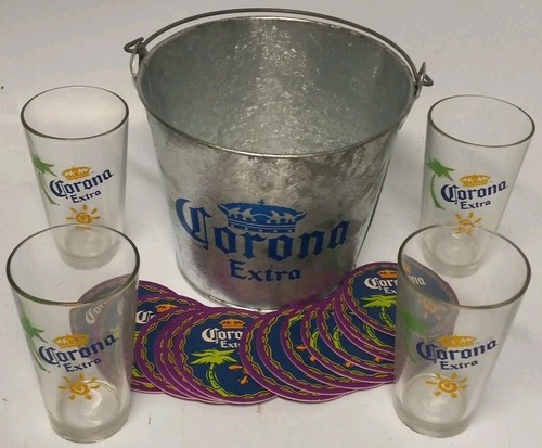 Corona extra beer - beer, ice