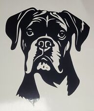 1x Boxer Dog Decal Vinyl