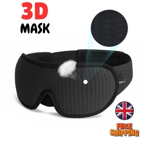 Sleeping eye mask blocking - 3d,