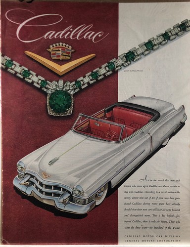 1953 vintage cadillac the - cadillac,