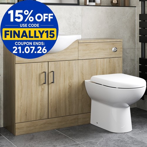 1150mm bathroom toilet vanity - 1150mm,
