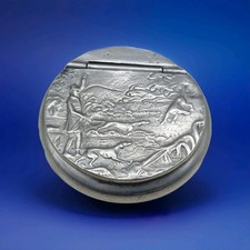 Antique Hunting Scenes Pewter