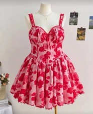 Shein Coquette Pink & Red