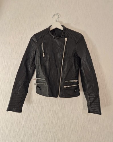 Zara womens black leather - zara, womens-
