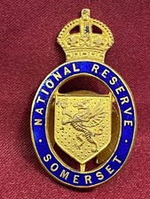 WW1 National Reserve Somerset