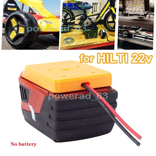 Battery diy adapter fits hilti - diy,