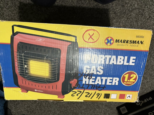 Marksman 2kw butane portable - butane,