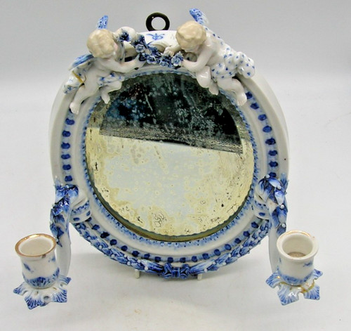 Meissen style porcelain wall - meissen,
