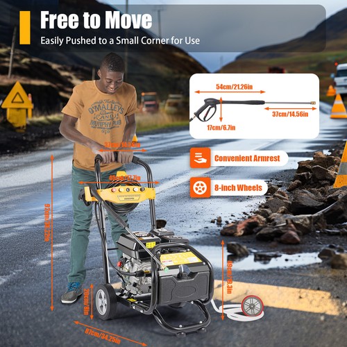 Petrol pressure washer garden - petrol,