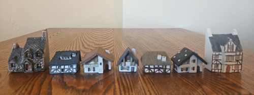 Mixed lot vtg clay pottery - mixed,