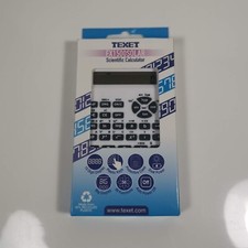 TEXET FX1500 SOLAR Scientific Calculator - 56 Function - 10 Digit Display - NEW