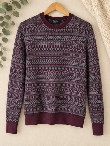 Gap men fair isle - fair, knit