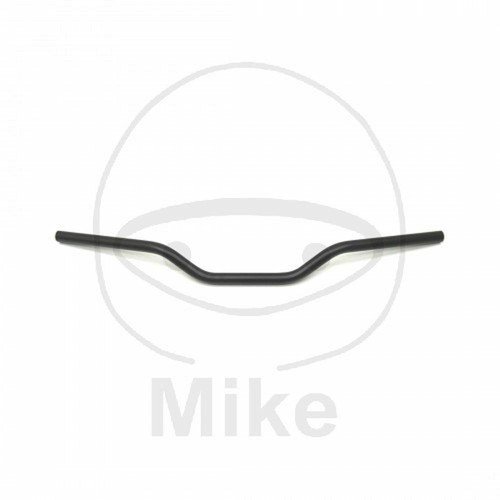 Black handlebar custombar - handlebar, 25.4