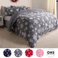 Snowflake Teddy Fleece Duvet