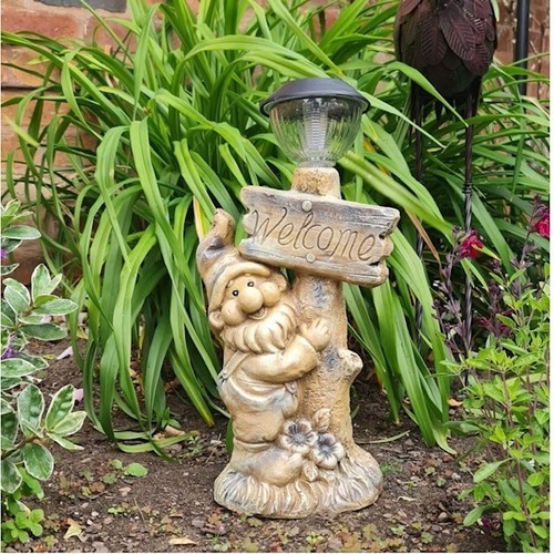 Garden ornaments solar powered - solar,