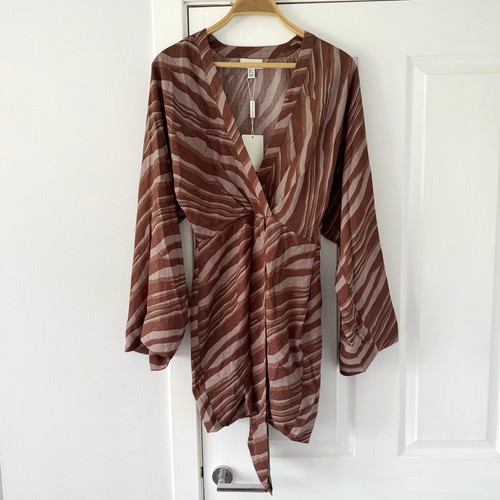 Pretty lavish brown zebra - brown,