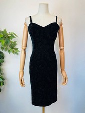 Vintage 80s Vera Mont Black