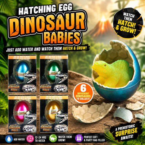 Hatching dinosaur egg growing - dinosaur,
