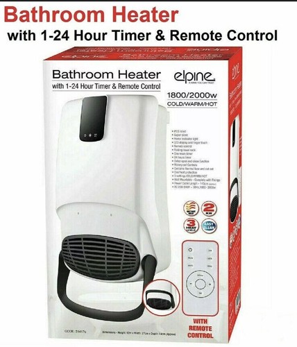 Bathroom fan heater with - bathroom,