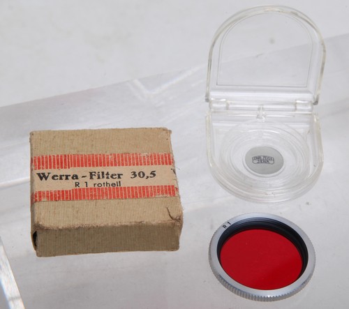 Werra red filter 5mm - werra, 30.5mm