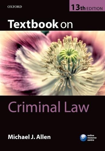 Textbook criminal law by - criminal,