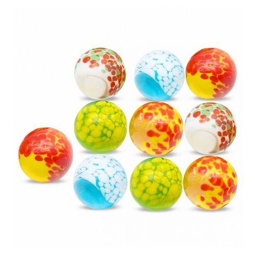 25mm large jumbo glass marbles - glass,