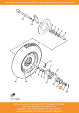 YAMAHA 149 Washer (ij7) P012