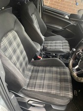 Volkswagen Golf MK7 7.5 GTD Cloth Heated Interior Set R Line GTI Caddy Leon MQB