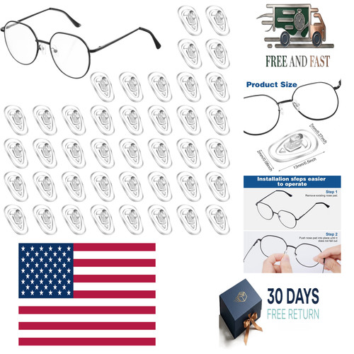Pairs eyeglasses nose pads - 40,