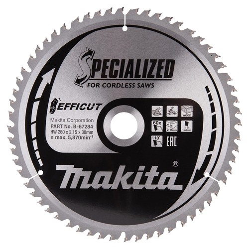 Makita 260mm tooth - 260mm, mitre