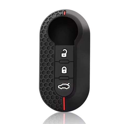 Silicone flip car key fob - silicone,