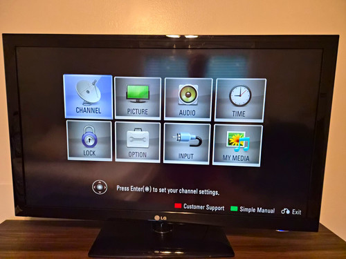 47ld450 black lcd tv - lcd,
