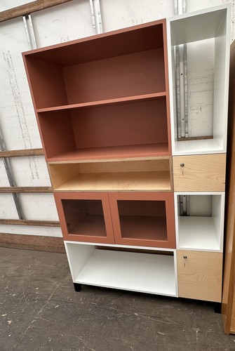 Modular cubby wall - wall, unit