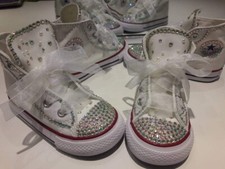 Customised Converse Bling