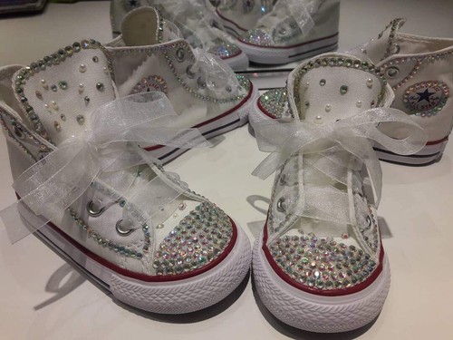 Customised converse bling - customised,