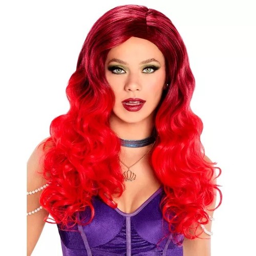 Synthetic wig long straight - synthetic,