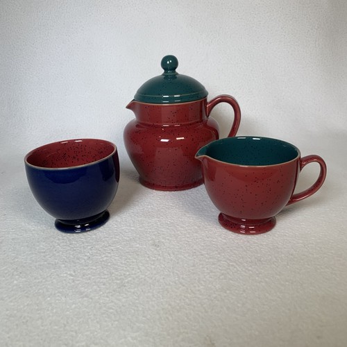 Denby harlequin stoneware tea - denby,