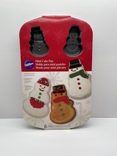 Christmas Snowman Wilton Mini Cake Pan